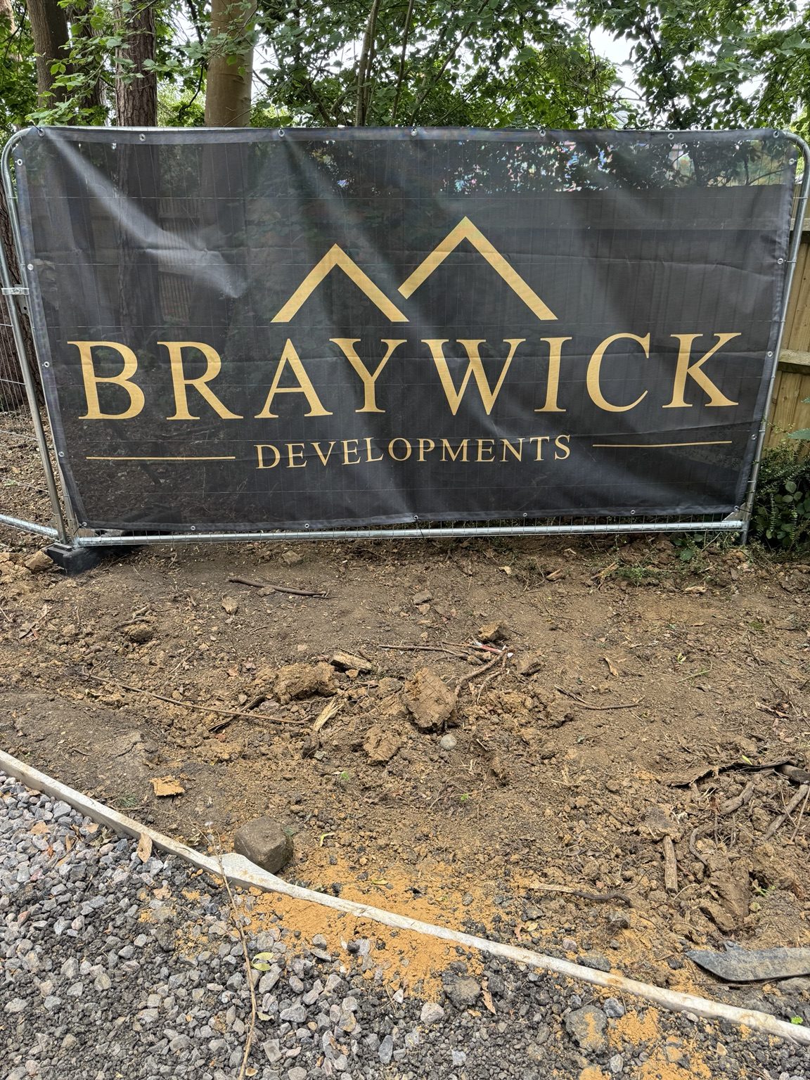 Braywick Developments site signage